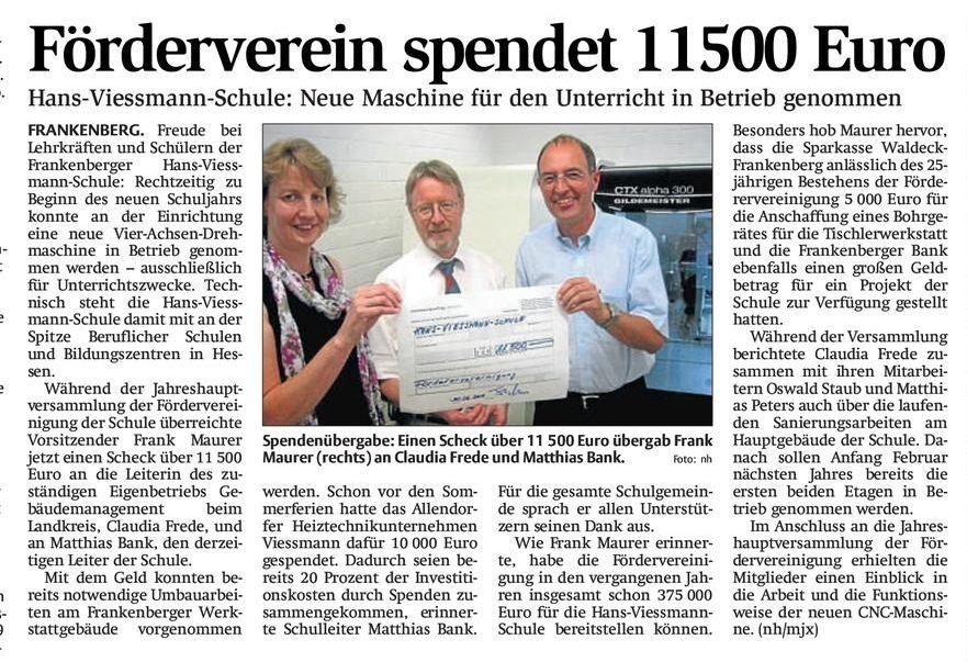 HNA vom 06.09.2010